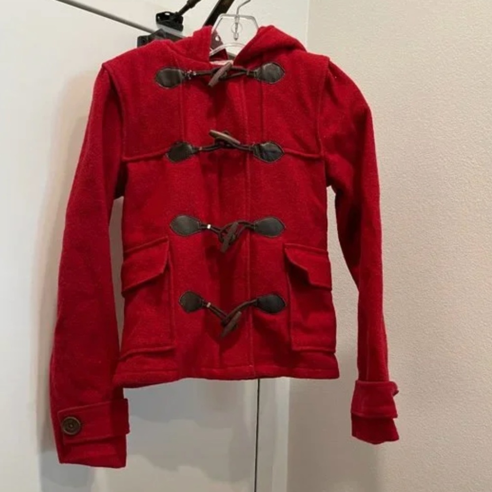 VINTAGE Hollister wool lined Jacket  rare Y2K